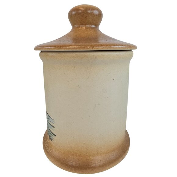 Grès de France Handpainted Stoneware Canister Schilder Coastal Cottage Pottery - Picture 12 of 16